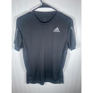 Men's Adidas Running T-Shirt - Black / Small